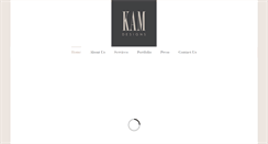 Desktop Screenshot of kam-designs.com